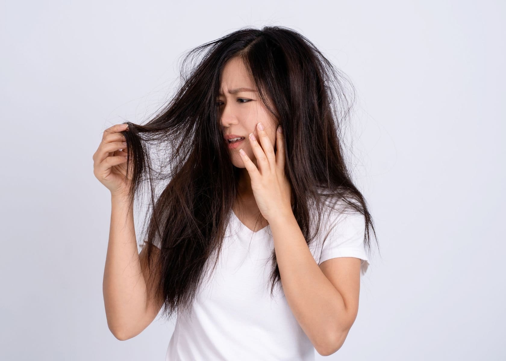Signs of Hair Damage from Toner