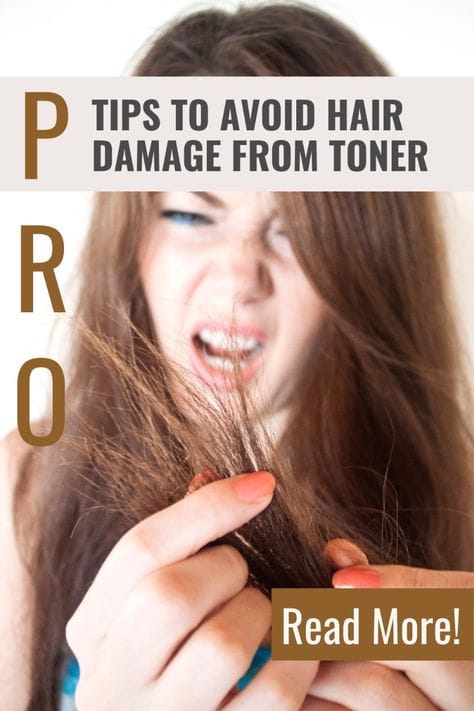Does Toner Damage Hair? pin